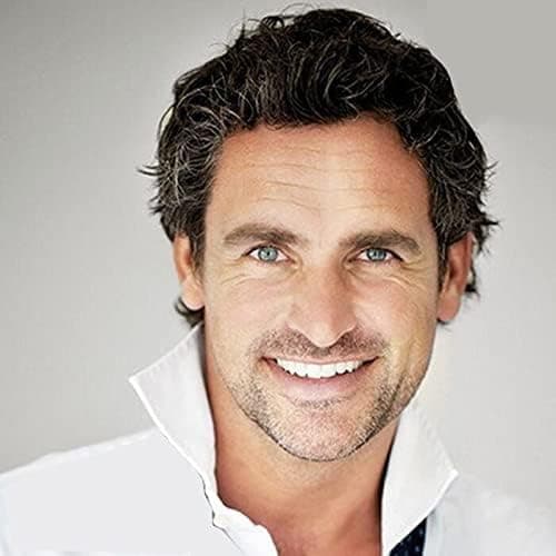 Men's Toupee Monofilament Net with PU around Base European Virgin Human Hair Lace Front Mens Hairpiece Hair Replacement System 10"×8" 80% 1B Mixed 20% Grey Color