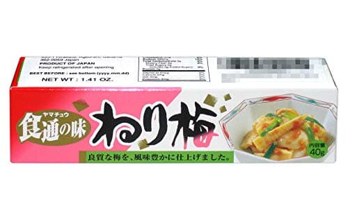 [JAPAN PREMIUMS] NERI UME - Umeboshi (Japanese Pickled Plums) Paste in Plastic Tube (1.41 oz)