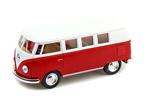 Kinsmart 1962 VolksWagen Classical Bus 1/32 Red