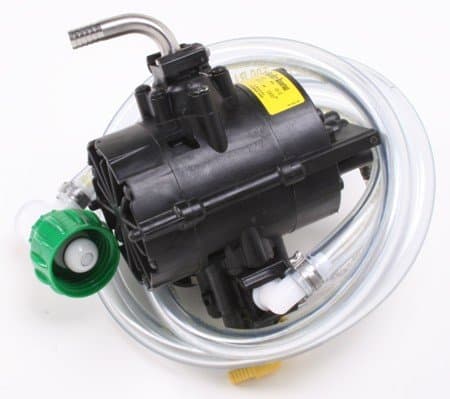 Shurflo Syrup Pump w/Green Connector for Soda Fountains
