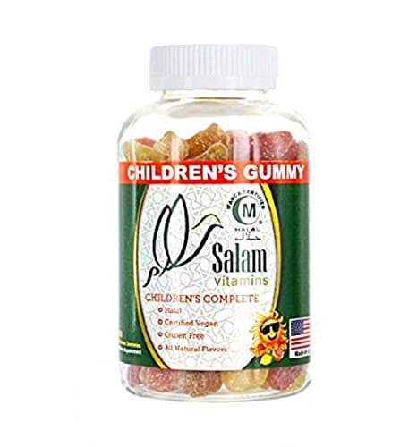 Salam Vitamins, Children's Halal Gummy Vitamins, 120 Count