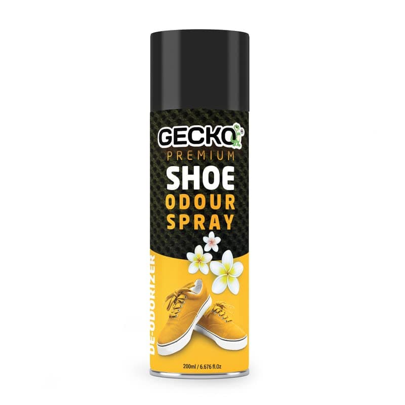 Shoe Care Combo Kit | Odour Deodorant & Cleaner Spray for Shoes, Sneakers, Sports, Golf, Tennis, Canvas | Anti-Allergic Fresh Formula | 200 ML