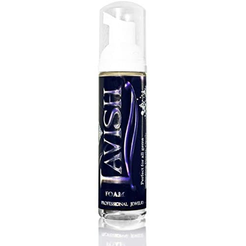 Lavish Foam Jewellery Cleaner For All Metals , Gold and Silver Jewellery And All Gemstones Including Diamonds, Pearls Opals 75ml