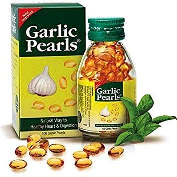 Sun Pharma Garlic Pearls - Natural Way to Healthy Heart & Digestion - 100 Pearls (Pack of 2)