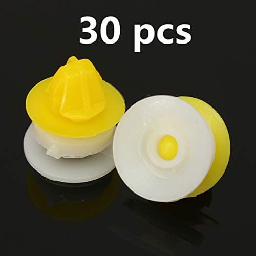 Carvicto - 30x DOOR MOULDING TRIM WHEEL ARCH CLIPS FOR LAND ROVER SPORT LR2 LR3 Freelander