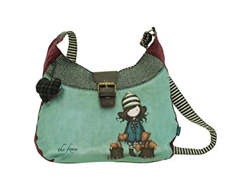 Santoro London Gorjuss Slouchy Bag The Foxes Handbag Crossbody