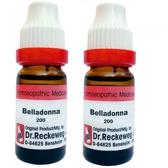 BELLADONNA 200 11ML German Remedy (Pack Of 2)