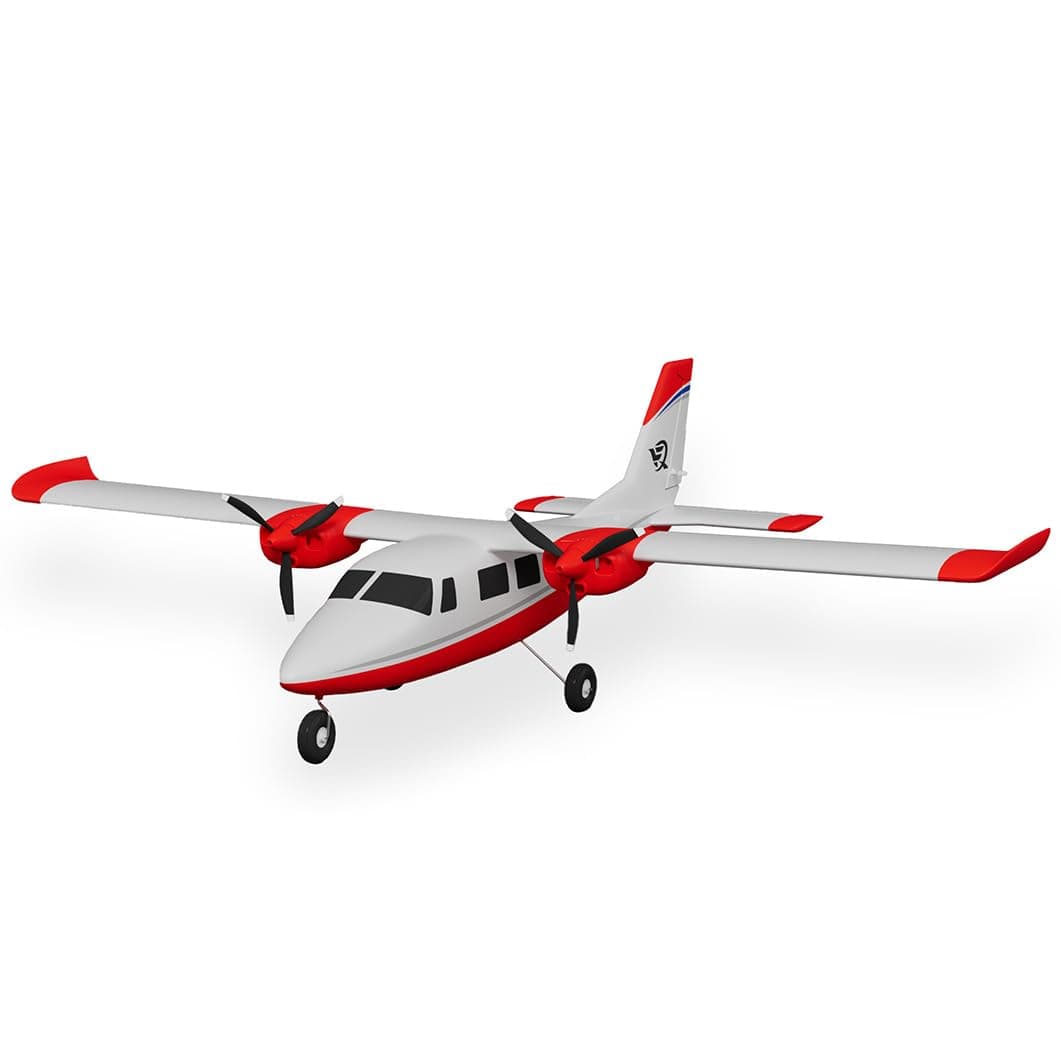 XFLY-MODELP68 850MM(33.5'') 3S RC Airplane PNP Trainer for Beginner (Transmitter, Receiver or Battery not Included) (Red)