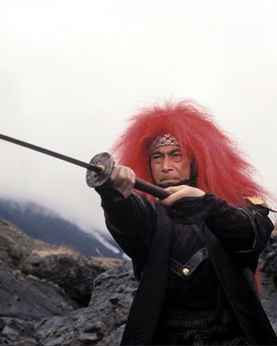 Akage Toshirô Mifune with red hair holding samurai sword 16x20 Poster