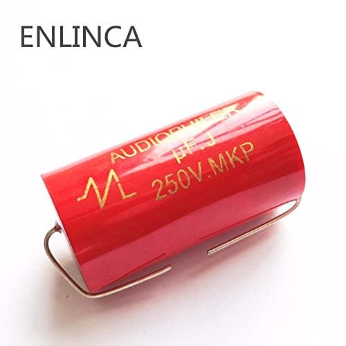 Jammas 2~6pcs Audiophiler Axial MKP 250v 1uf 1.5uf 1.8uf 2.2uf 2.7uf 3uf 3.3uf 4uf 4.7uf 5.6uf DC HIFI DIY Audio non-polar Capacitor - (Capacitance: 250V8.2uf 2pcs)
