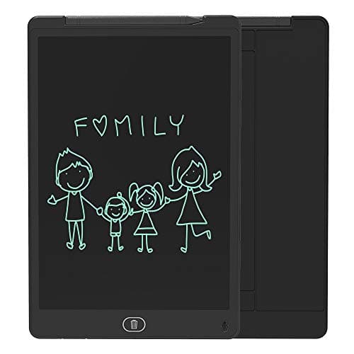 ZenHome LCD Writing Tablet, 12 Inch Electronic Writing and Drawing Board, Erasable Reusable Doodle Pad Tablet for Kids and Adults at Home, School, Office (Blue)