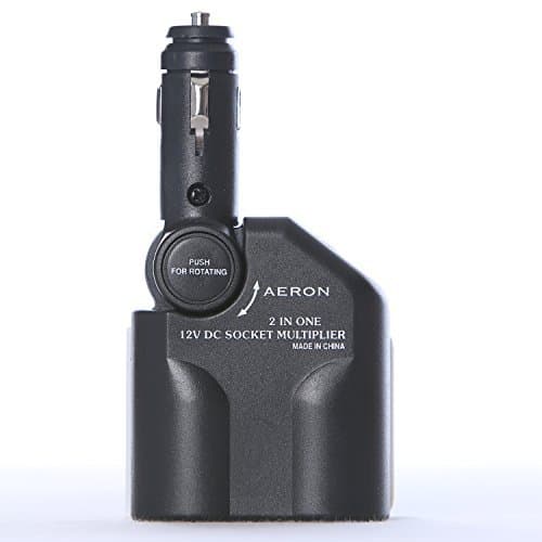 2-in-1, 12-Volt Automotive Socket Multiplier