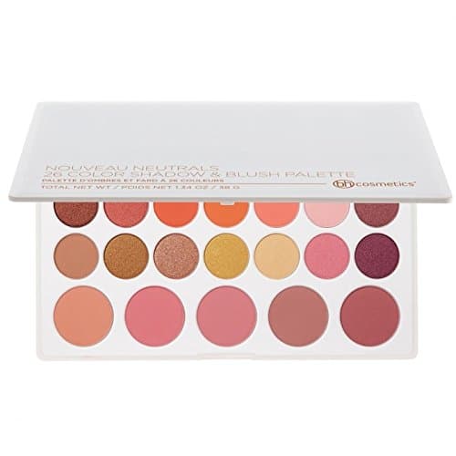 BH Cosmetics Nouveau Neutrals - 26 Color Shadow & Blush Palette