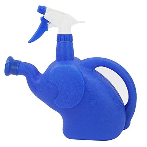 1.8L Cartoon Elephant Sprinkling Watering Can(Blue)