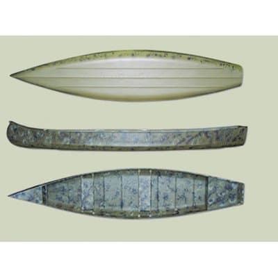 17 FT Missourian Square Stern Canoe Color: Aluminum