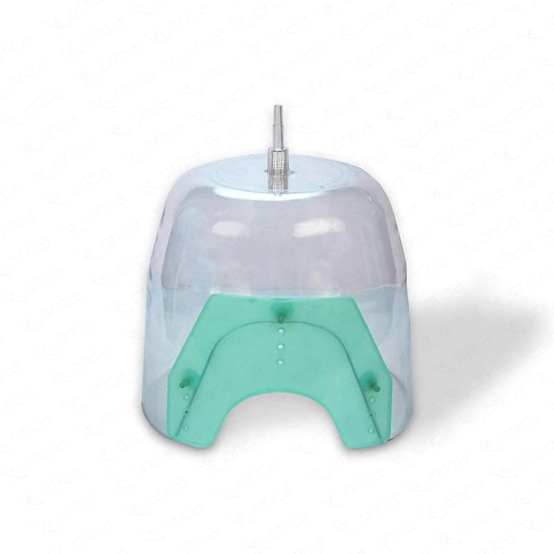 OTICA Oxygen Hood for Children & New Born Baby/djustable Neck Silicon Part to Ensure Oxygen Supply in Best Comfortable Way Dimensions 20Cm X 22Cm X 22Cm,Pack of 1