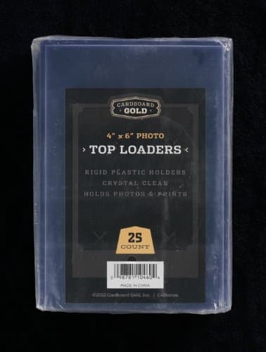 4x6 Trading Card Top Loaders - 25ct