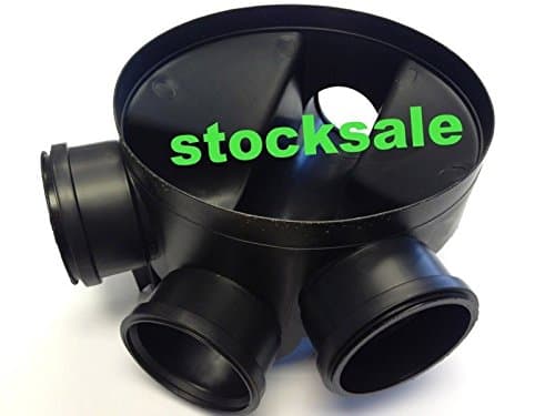 Underground Drainage Polypropylene Round Chamber Access Base 320 mm