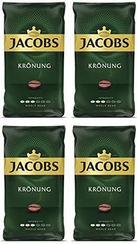 Kronung Whole Bean Coffee 500 Gram / 17.6 Ounce (Pack of 4)