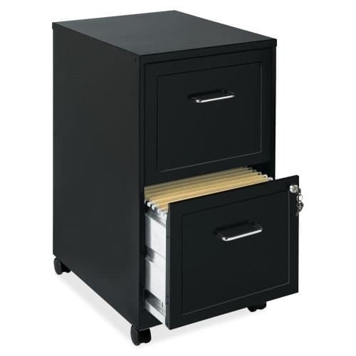 2-Drawer Mobile File Cabinet