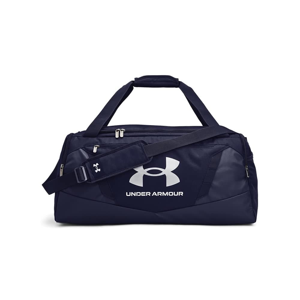 Unisex-Adult Undeniable 5.0 Duffle, Midnight Navy (410)/Metallic Silver, Small