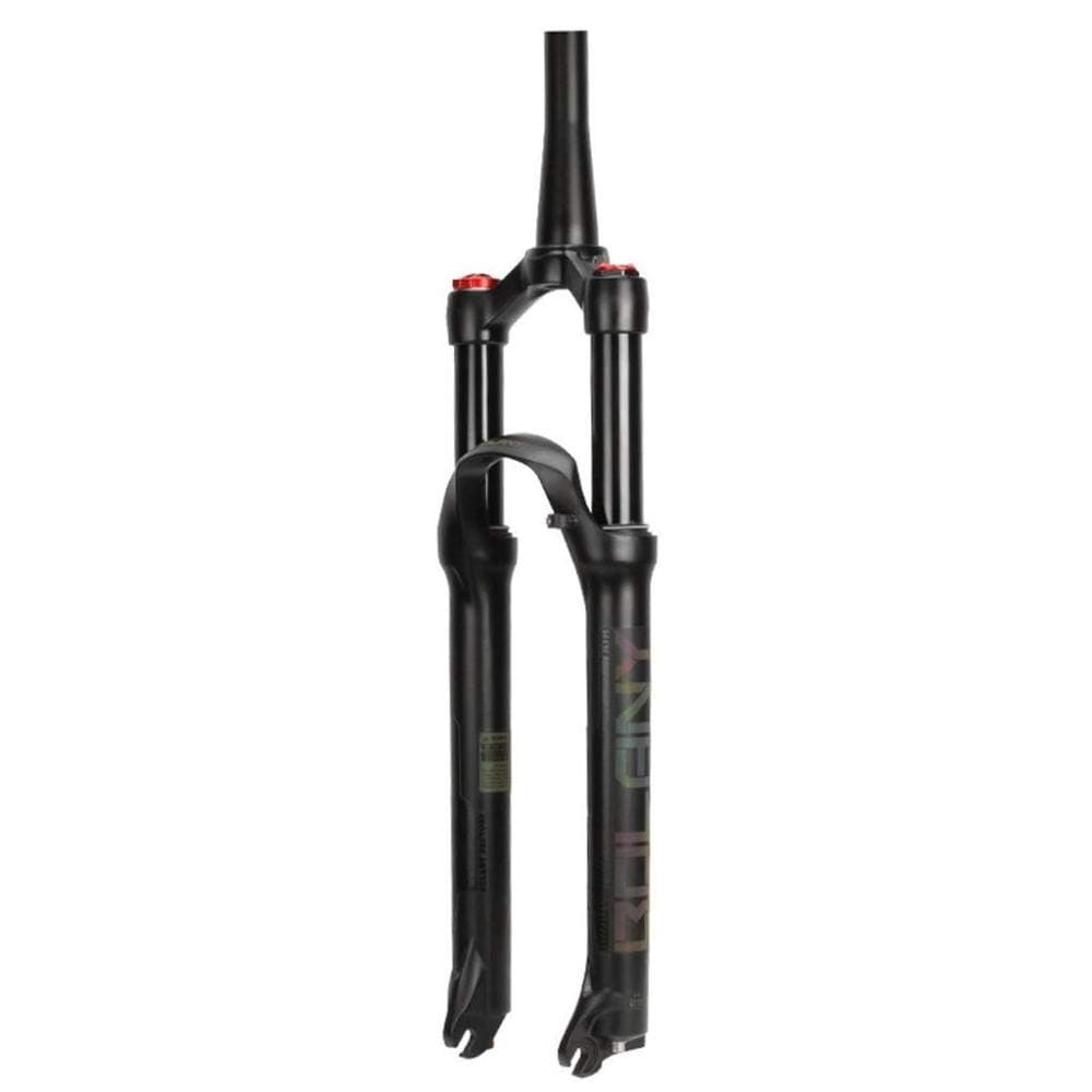 MTB Tapered Air Suspension Fork 26 Inch 27.5 Inch 29 Inch Remote Lock Out Bike Fork Travel: 120mm 1-1/8" Black,Shouldercontrol-29INCH