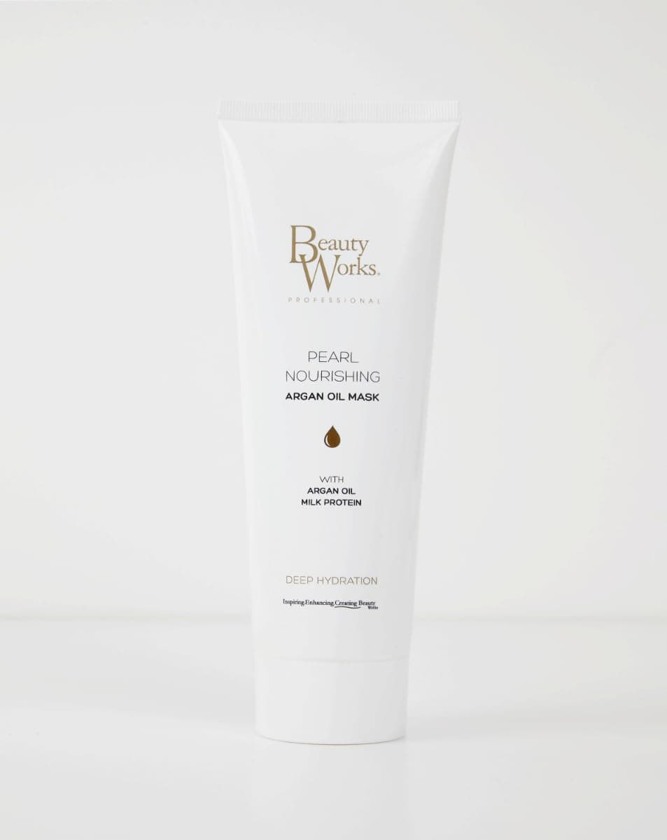 Pearl Nourishing Argan Oil Mask 250ml Milk Protein Deep Conditioning Treatment
