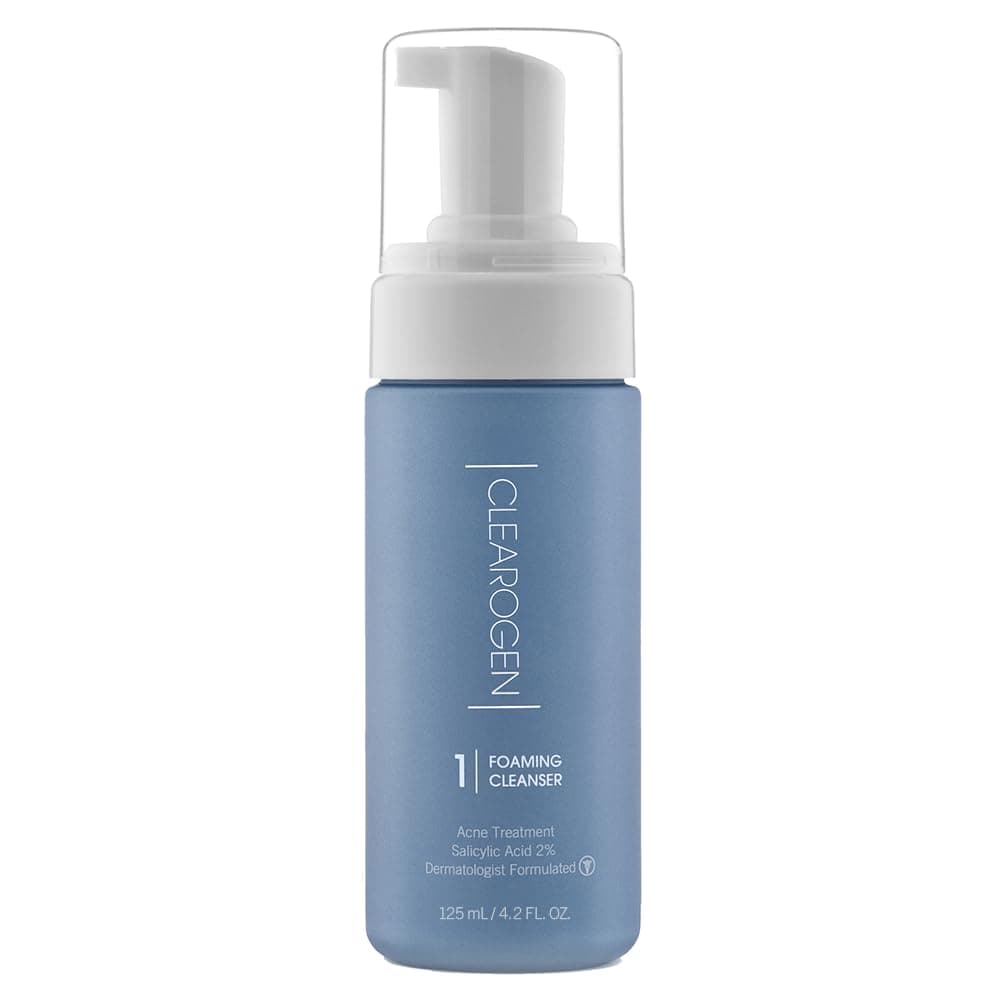 Clearogen Foaming Facial Cleanser, Face Wash Women/Men, Facewash, Face Soap, Acne Cleanser Face Wash, Facial Wash, Foaming Face Wash