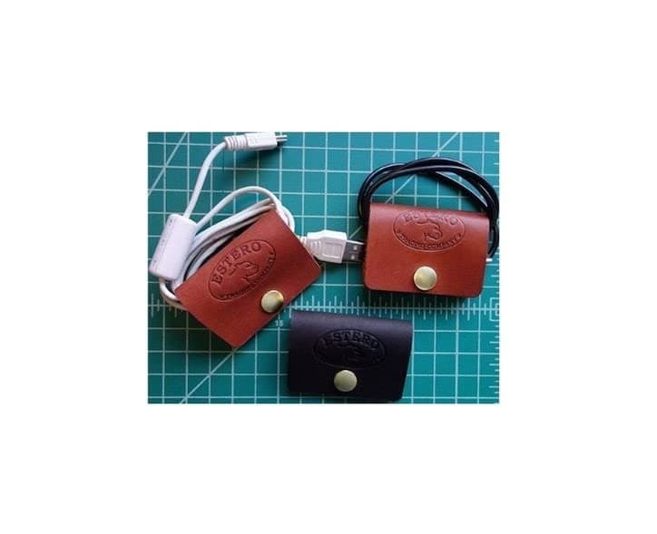 SET OF 3 Earbud wrap. cable holder.cord wrap. cord organizer .MADE in the U.S.A. (YOU GET 3 FOR ONE low PRICE)