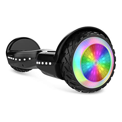 City Cruiser, 6.5" Scooter Hover Board with UL2272 Certified Wheels LED Lights,Black