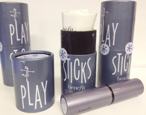 Benefit Cosmetics play sticks - foundation and concealer - paper dolls