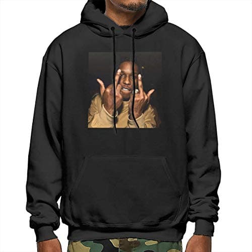 MxsSHIRT ASAP Rocky Hoodie for Mens/Womens Classic Style A$ap Pullover Sweatshirt Outwear Long Sleeve