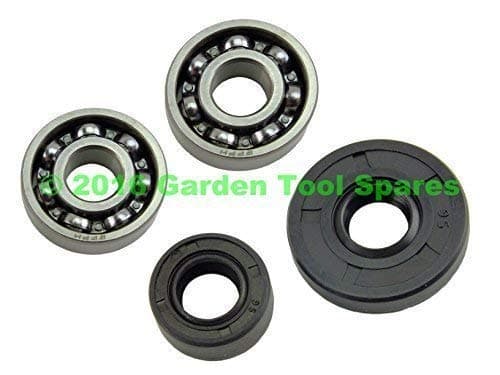 NEW CRANKSHAFT BEARING & OIL SEAL TO FIT CHINESE CHAINSAW 3800 38CC ZENOAH KOMATSU G3800 SUMO SML348CHN SANLI CS37 TRUESHOPPING 37.2 WOODFIELD 38CC B&Q FPCSP38 SOVEREIGN 37.2 DRAPER 3840