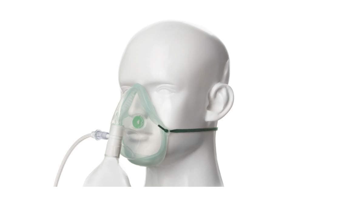 Intersurgical EcoLite, Adult, Medium Concentration Oxygen mask