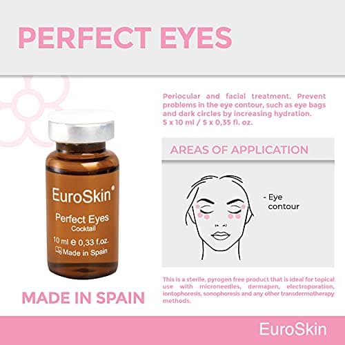 PERFECT EYES Cocktail Line 5 x 10 ml / 5 x 0,35 fl. oz. Periocular and facial treatment. Prevent problems in the eye contour,