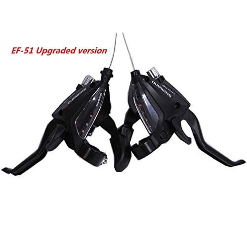 JKSPORTS Shimano ST-EF500 3 x 7 Speed Bike Shift/Brake Lever Set