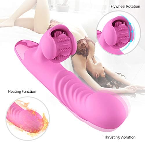 7 Modes Sucking Vibration Wand,Oral Tongue Simulator Vibrate Thrusting Clitorial Toy for Adullt Toys Bullet Vibrartor Oral Tongue G Spotter Stimulator Six Toy for Female Women with Heating,T-Shirt