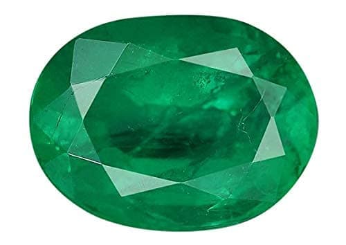 Stone Place 9.25 Ratti Emerald (Panna) Untreated Unheated Natural Colombian Quality 100% AA++ Quality Gemstone by Lab Certified