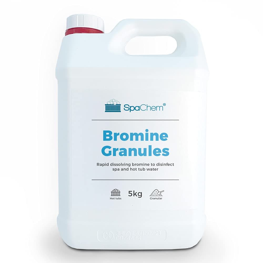 5kg Spa Bromine Granules For the Disinfection of Swimming Pool Spas and Hot Tub Water - Premium Grade Bromine Infused Chemical, used as a primary sanitizer for your Spa or Pool