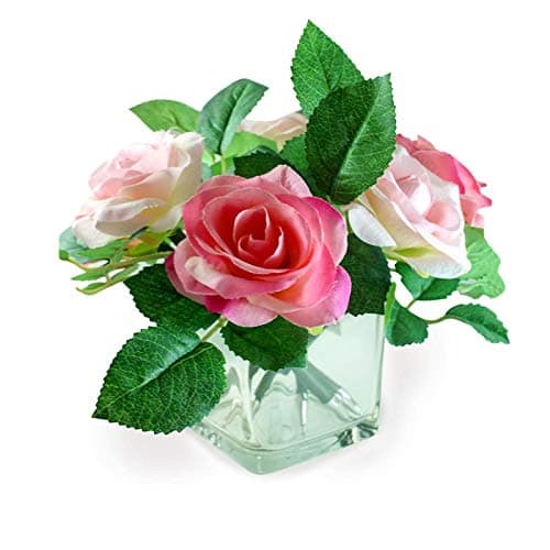 Xonex Cherry Blossom Flower Ballpoint Single Pen (10705) in Our Choice of Pale Pink or White