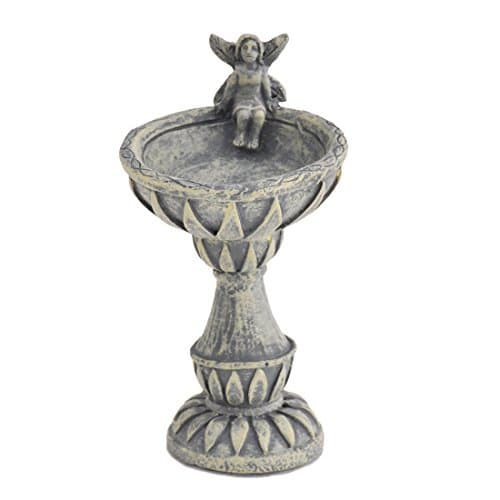 Georgetown Home & Garden Miniature Fairy Bird Bath Stake Garden Decor