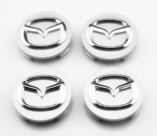 4 Pcs 56mm Wheel Center Hub Caps Cover 2 3 6 Atenza Axela CX-5 CX-7 CX-8