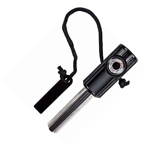 Bushcraft Survivor Firestarter Black