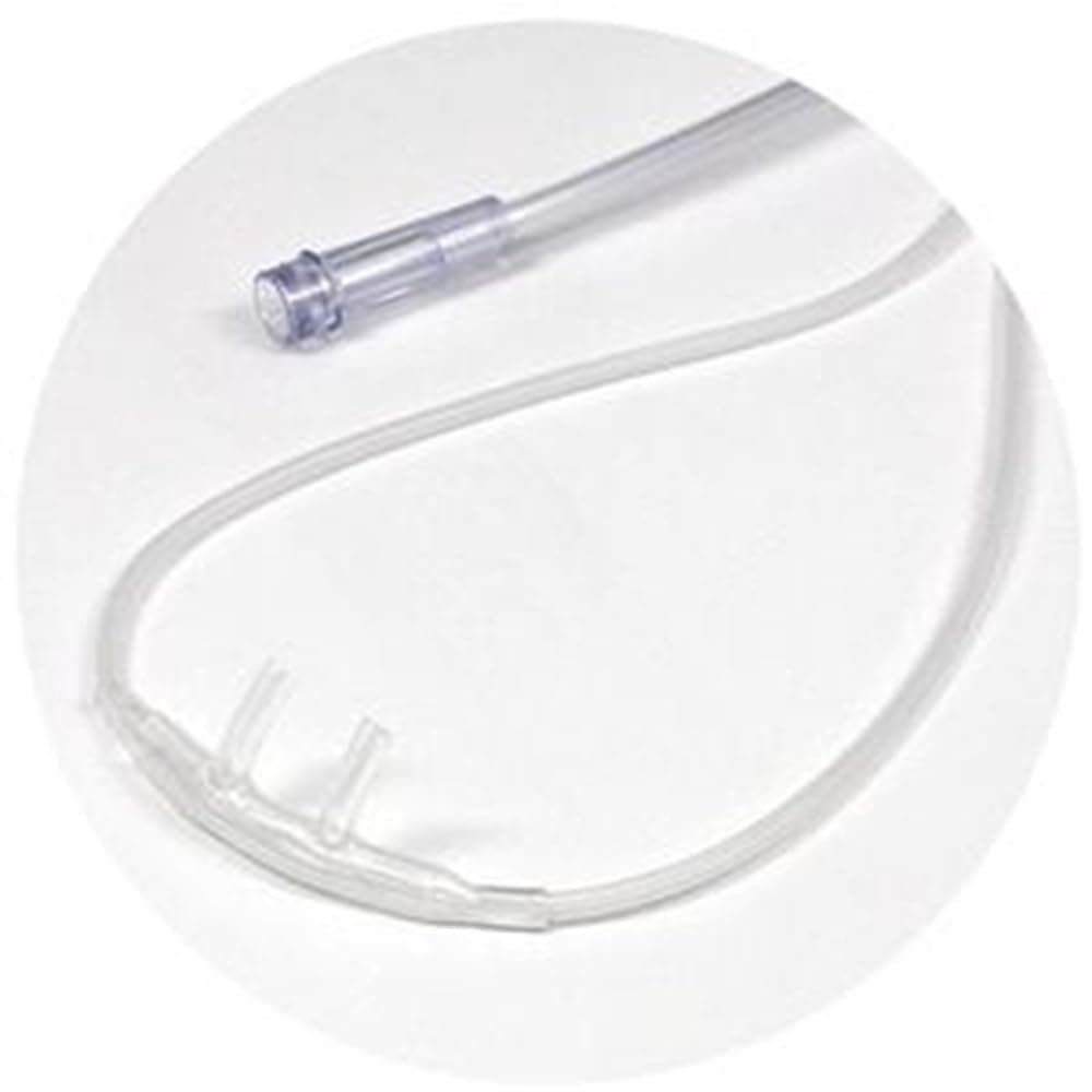 Soft Adult Cannula with 7 Ft Supply Tube (5 Pack)