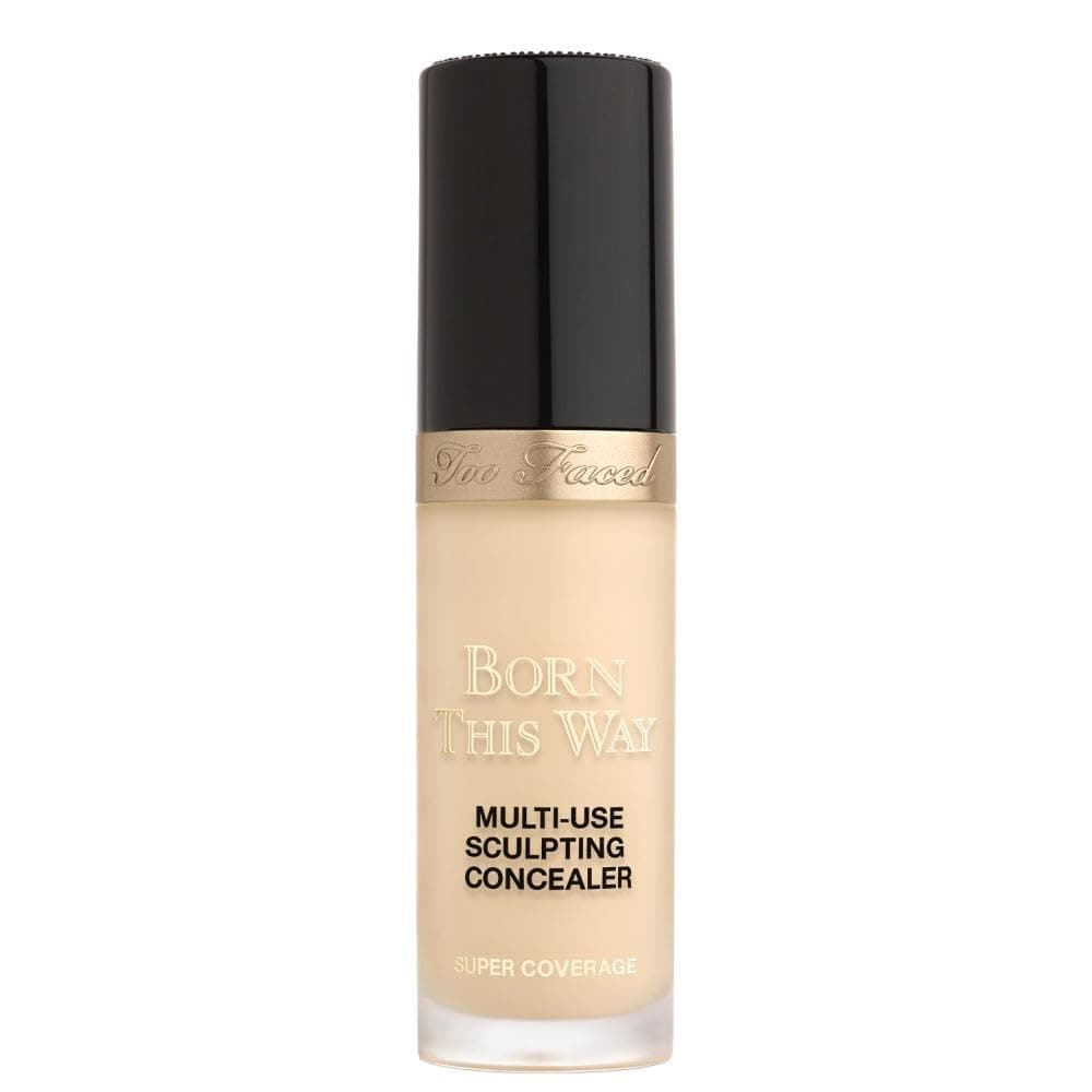 Born This Way Super Coverage Multi-Use Concealer | Full Coverage, Non-Comedogenic, Oil Free + Long Lasting Concealer | Hyaluronic Acid, Coconut Water + Alpine Rose | 0.45 Fl Oz, Vanilla