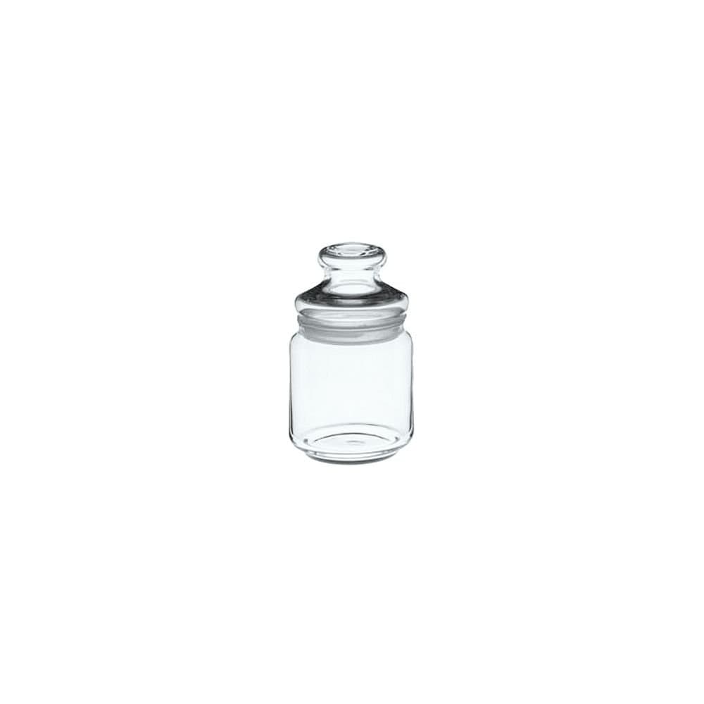 Wescon 16 oz Glass Candy Jar w/ Lid