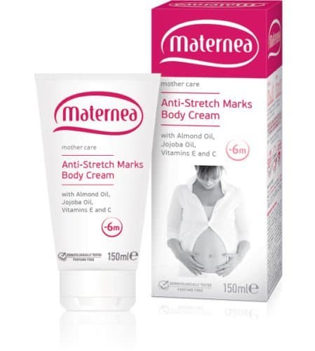 MaterneaAnti-Stretch Mark Body Cream. Skin Elasticity Expert. Provides a delicate yet strong protection against the appearance of stretch marks. 150ml