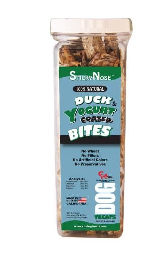 Sticky Nose Duck And Yogurt Bites For Dogs, 9-Ounce