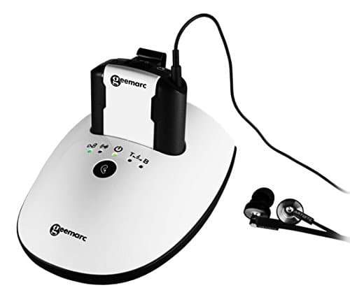 Geemarc CL7350 OPTICLIP- Amplified Wireless TV Listener wit Optical Input- UK Version