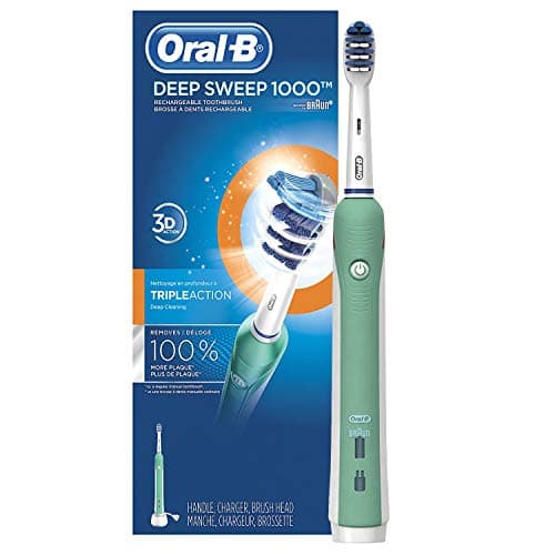 Deep Sweep 1000 Electric Rechargeable Power Toothbrush Powered By Braun